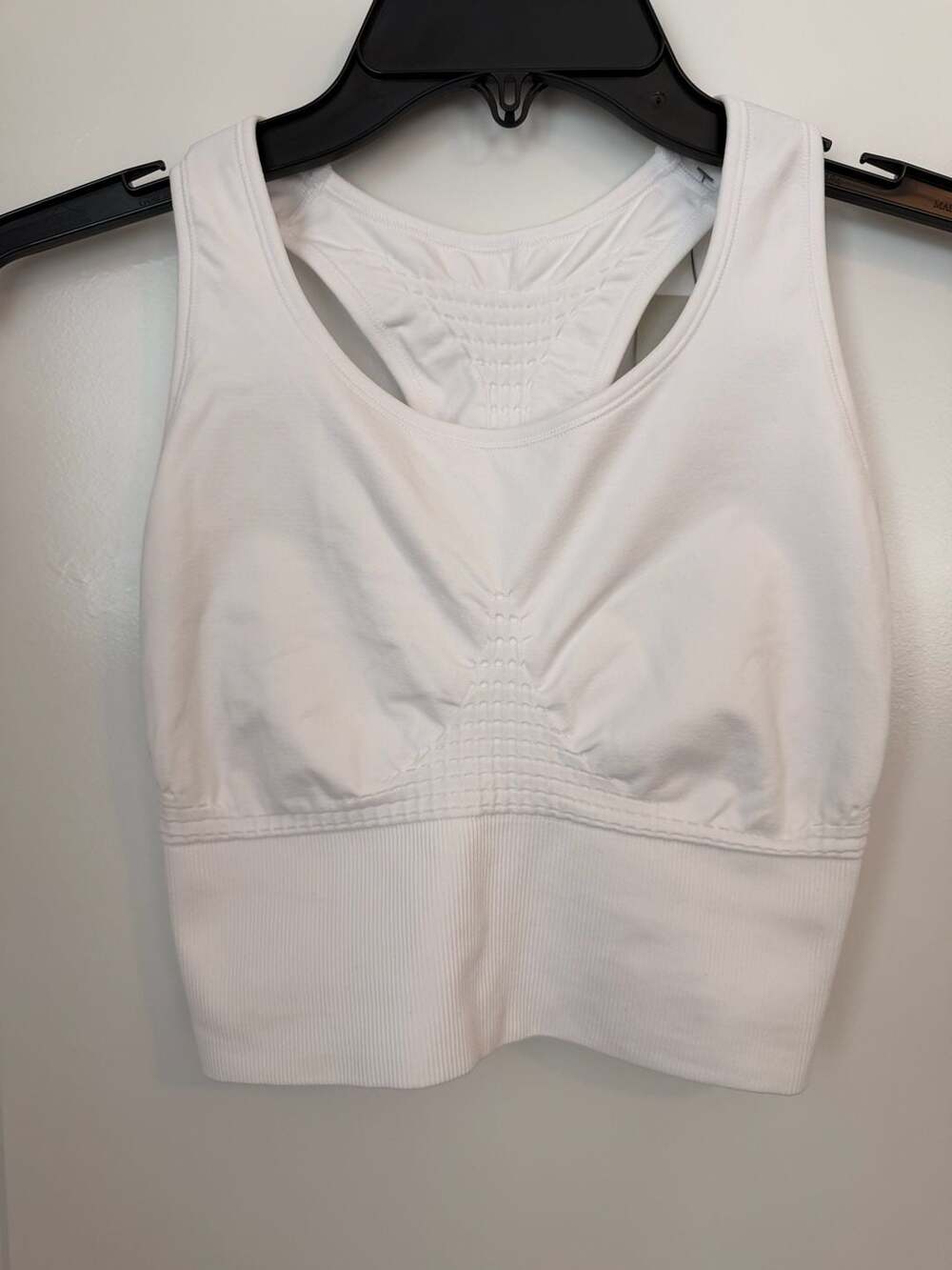 NWT Sweaty Betty Stamina Longline Workout Bra White Size M